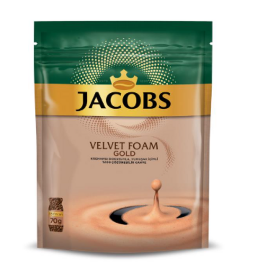 JACOBS  KAHVE 70 GR.-VELVET GOLD EKO